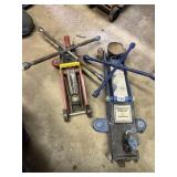 2 SMALLER 1.5 TON FLOOR JACKS