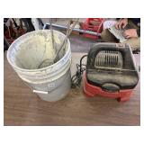 CRAFTSMAN WET DRY VAC WITH MIXING PADDLES