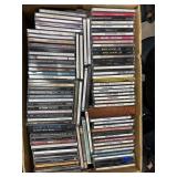 BOX OF CDS ASSORTED BELIEVED ALL TO BE FULL 75