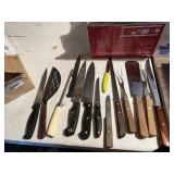 WEAR EVER KNIVES AND SERVING PIECES