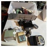 VINTAGE MOTOROLA SPEAKER, KEYER, CB RADIO,