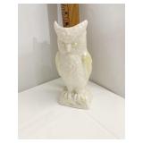 BELLEEK OWL VASE 8" H