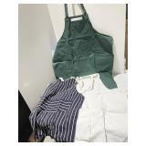 1 NEW APRON AND TWO OTHERS