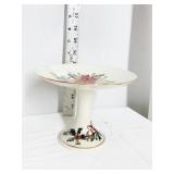LENOX WINTER GREETINGS COMPOTE SERVER NIB