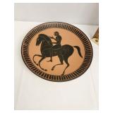 POTTERY DECORATIVE PLATE 10"