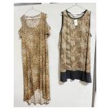 NEW 3 X ANIMAL PRINT DRESS & 2X DRESS