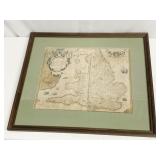 ANTIQUE MAP ORTELIUS (ABRAHAM ORTEL BORN