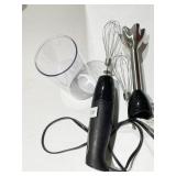 BRAUN HAND MIXER WITH ATTACHMENTS