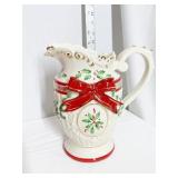 HOLIDAY PITCHER LENOX NIB