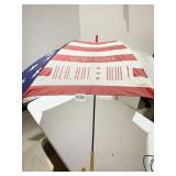 ESTEE LAUDER RED/HOT AND BLUE UMBRELLA