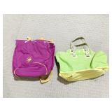 TWO BEACH BAGS