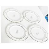 KATE SPADE DONNER ROAD TIDBIT PLATES SET OF 4 NIB