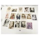 MOVIE STAR CARDS AND MARITA ROKK CARDS, GENE