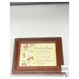 DEAREST FRIEND MUSICAL DRESSER BOX 8" X 6"