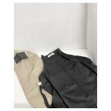 ALL-CLAD LONG BLACK NEW APRON & THE COOK BEIGE