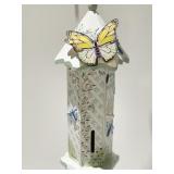 BIRD HOUSE W/ BUTTERFLY
