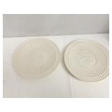 BELLEEK CHRISTMAS PLATES 1976, 1980