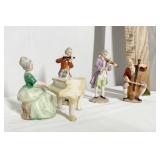 MUSICIAN FIGURINES HERTWIG