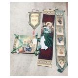 TAPESTRY BASKET & WALL HANGINGS