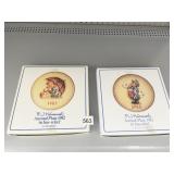 GOEBEL PLATES 12TH EDITION 1982 & 13TH EDITION