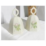 WILD IRISH ROSE BELLS BELLEEK 1984