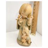 ANRI J FERRANDIZ WOODEN FIGURINE