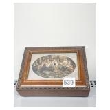 DRESSER BOX MUSICAL 8" X 6" BETHLEHEM SCENE