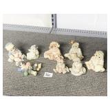 CALICO & PRISCILLA HILLMAN KITTEN FIGURINES