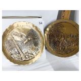 NATILE GOLDEN EAGLE 8.75" PLATE AND 1989 I