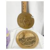 NATILE COTTONTAIL RABBIT AND 1982 FOX BRONZE