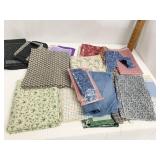 FABRIC PIECES GREAT FOR QUILTING