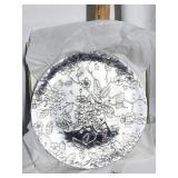 WENDEL AUGUST - 13.5" PEWTER PLATE W/ GIFT BOX