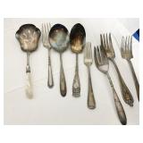 SERVING UTENSILS, PLATE, 1 PEARL HANDLE