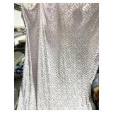 CHENILLE BED SPREAD W/ FRINGE 92" X 94"