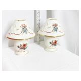 LENOX WINTER GREETINGS TEALIGHT LAMP SET OF 2 NIB