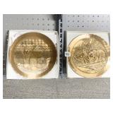 WENDELL AUGUST BRONZE PLATES