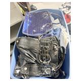 30 GALLON TOTE, CLOTHING, PURSES, ETC. FULL NO