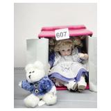 MARIE OSMOND DOLL NEW IN BOX "BEARY BEST FRIENDS