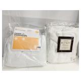 TWIN BLANKET AND NEW MATTRESS COVER