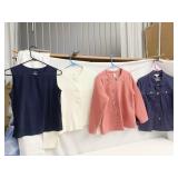 5 - PC. INCL 4 PM AND 1 SMALL WHITE TALBOT