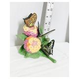 LENOX MALACHITE MASTERPIECE BUTTERY FLY FIGURINE