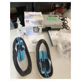 BLOOD PRESSURE WRIST MONITOR, NEW WATER SHOES 7,