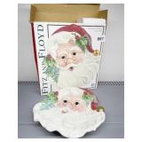 FITZ AND FLOYD SANTA DISH