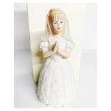 LENOX FIRST COMMUNION BLONDE FIGURINE NIB $58.50
