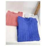 SWEATERS LL BEAN, KAREN SCOTT, THE TOG SHOP SIZE