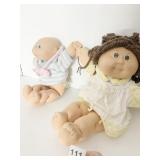 TWO 1980 CABBAGE PATCH DOLLS