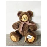 GOOSE CREEK TEDDY BEAR W/ WOOD TRIM