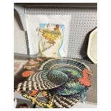 ADV. AND HOLIDAY WALL HANGERS