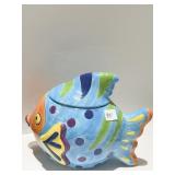 FISH COOKIE JAR COOKS CLUB