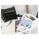 TAPE DISPENSER, SCISSORS, ETC.